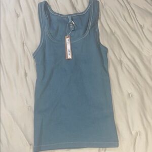 SKIMS Women's Blue Tank Top